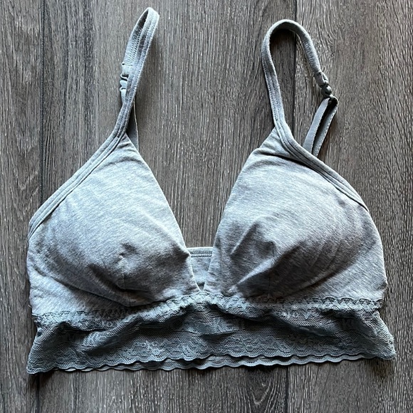 CALVIN KLEIN | Heather Grey Bralette - Picture 1 of 3
